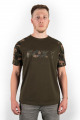 Fox Camo/Khaki Mell Nyomattal Ellátott Póló