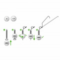 Madcat Golf Ball Jig System Anti Snag