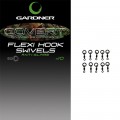 Gardner Tackle Covert Flexi Hook Swivels 20
