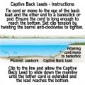 Gardner Tackle Captive Back Leads
