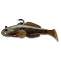 LIVETARGET GOBY SWIMBAIT NATURAL/BRONZE 80 MM 14 G