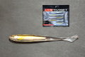 LIVETARGET GHOST TAIL MINNOW DROPSHOT BAIT SILVER/BLUE 95 MM