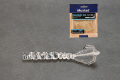 MUSTAD AJI PARACHUTE TAIL 1.7'' CLEAR RAINBOW GLITTER 12DB/CSOMAG