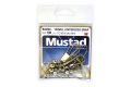 MUSTAD BARREL SWIVEL WITH INTERLOCK SNAP 1/0×B5 6DB/CSOMAG