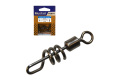 MUSTAD POWER ROLLING SWIVEL WITH SCREW SNAP 4 6DB/CSOMAG