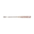MUSTAD AJI BEAVER TAIL 2.5'' CLEAR RAINBOW GLITTER 12DB/CSOMAG