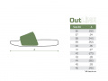 Delphin OutLINE CARP Papucs 46