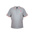 NYTRO LIGHT MARL GREY POLO SHIRT M