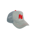 Nytro Light Marl Grey Trucker Cap (mesh Back)