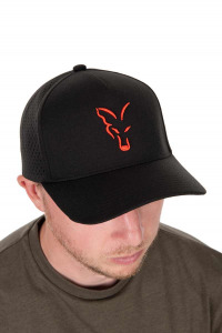 Fox Collection baseball sapka - fekete/narancssárga