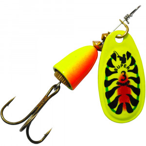 5SF0523 Fluo Sárga/Tigris Mintás 5 13g