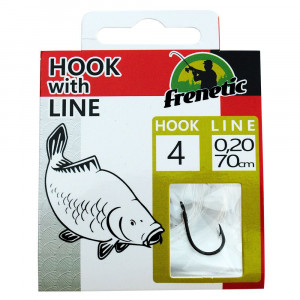 Frenetic előkötött horog 6