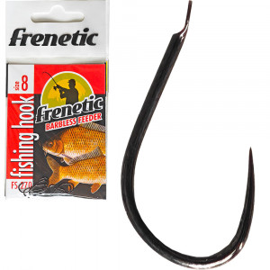 Frenetic FS270 fekete szakállmentes lapkás feeder horog 10