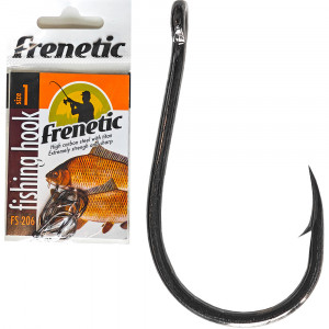 Frenetic FS206 black nikkel pontyos füles horog 2