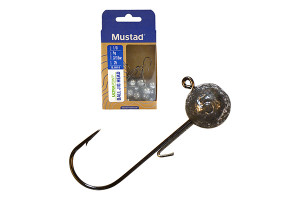 MUSTAD  BALL JIG HEAD W/KEEPER 1 3G  25PCS LEAD