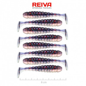 Reiva Stream Shad 8cm (Lila Gyöngy)