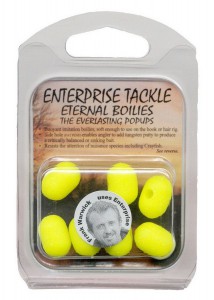 Enterprise 11x15 mm Dumbell bojli fluoro sárga