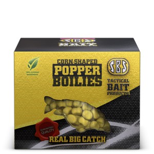 SBS Corn Shaped Popper Boilies (Vegyesen 8, 10 mm)