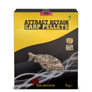 SBS Attract Betain Carp Pellets - 1 kg