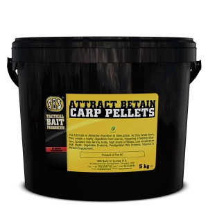 SBS Attract Betain Carp Pellets - 5 kg