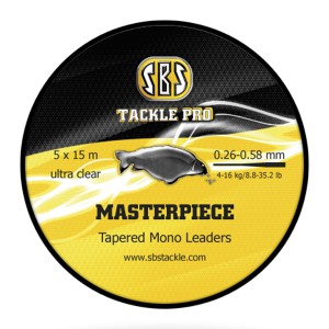 SBS Masterpiece Tapered Mono Leaders Dobóelőtét Zsinór