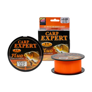 Carp Expert Zsinór UV Fluo Narancs - 300 m