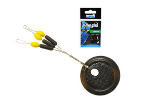 Kamasaki Stopper Dupla Fekete/Sárga