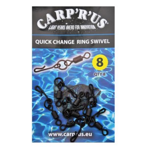 Carp’R’Us Forgókapocs Quick Change Ring Swivel