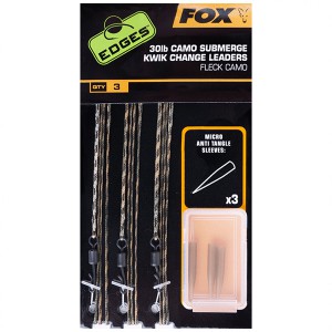 Fox Edges Camo Submerge Leaders Kwick Change