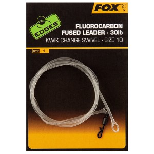 Fox Edges Fluorocarbon Fused Leader - 30lb