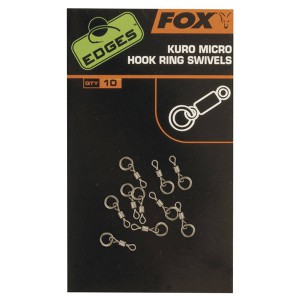 Fox Edges Kuro Micro Hook Ring Swivels