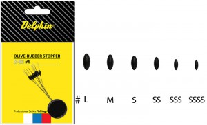 Delphin Olive - Rubber stopper
