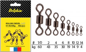 Delphin Rolling Swivel