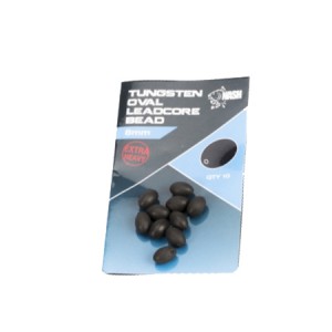 Nash Tungsten Oval Leadcore Bead