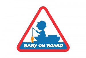 Delphin Öntapadó BABY on BOARD