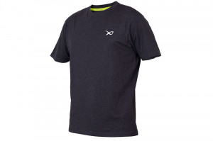 Matrix Minimal Black Marl T-Shirt