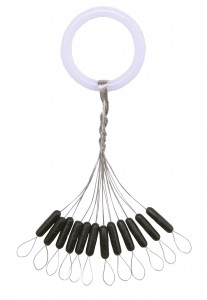 Nevis Gumistopper Fekete