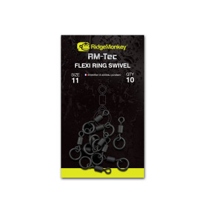 RidgeMonkey RM-Tec Flexi Ring Swivel karikás forgó