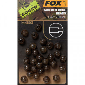 Fox Edges Camo Tapered Bore Bead 6mm