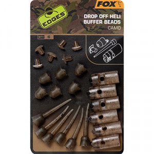 Fox Edges Camo Drop Off Heli Buffer Bead Kit
