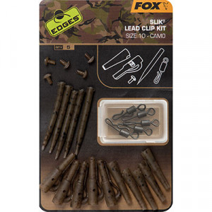Fox Edges Camo Slik Lead Clip Kit Sz 10