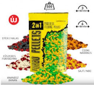 Carp Zoom 2in1 Gyors Oldódású Pellet