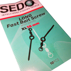 Sedo Long  Fast Bait Screw with Swivel