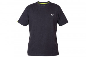 Matrix Minimal Black Marl T-Shirt