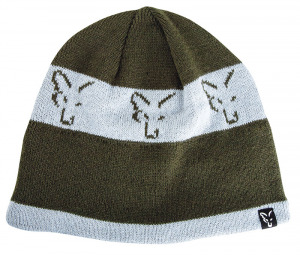 Fox Green & Silver Beanie