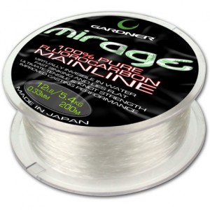 Gardner Tackle Mirage 100% Fluorocarbon Mainline