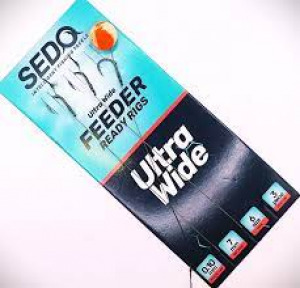 Sedo Ultra Wide Feeder – Előkötött Feeder horog