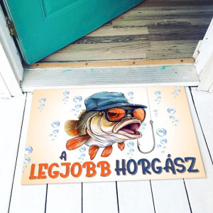 Horgász Lábtörlő- A Legjobb Horgász