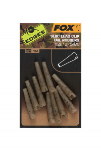 Fox  Camo Slik Lead Clip Tail Rubber (Size 10)