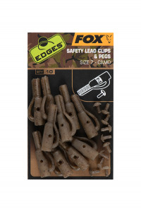 Fox  Camo Safety Lead Clip & Pegs (Size 7)
